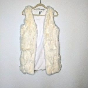 100% Angora Fur Chic Vest
